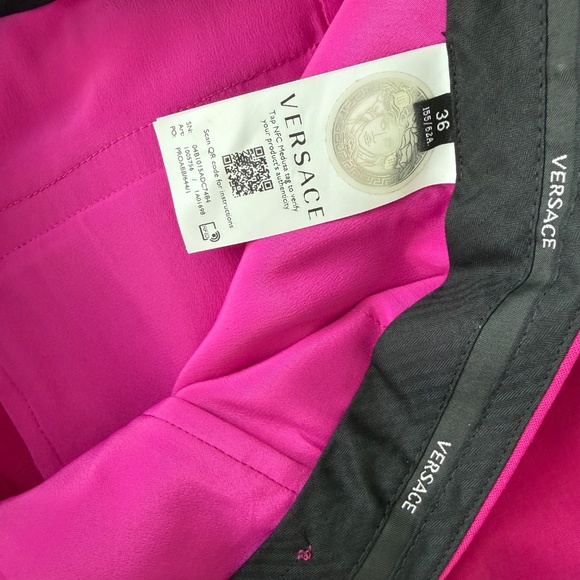 Pink Versace Low Rise pants - Picture 9 of 9